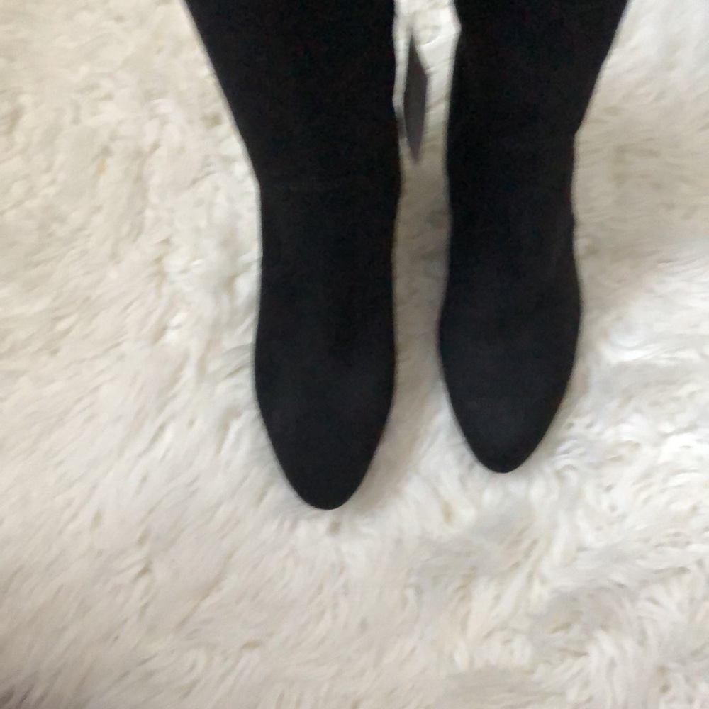 New UNISA Black Over the Knee 4” Heeled Boots - Picture 11 of 14